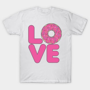 Love Donut Strawberry T-Shirt